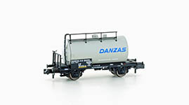 095-H24834 - N - 2er Set Leichtbau-Kesselwagen DB/Danzas, Ep.IV